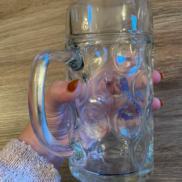 Dorchester Brewing Co. 2021 Octoberfest Dimpled Glass Beer Stein Mug - Picture 6 of 6